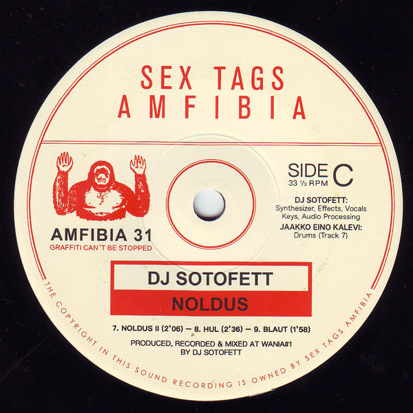 DJ Sotofett : Noldus (2x7", Album)