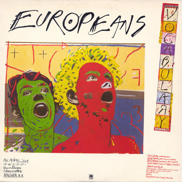 Europeans : Vocabulary (LP, Album)