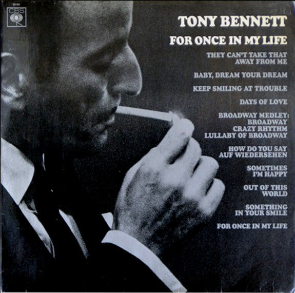 Tony Bennett : For Once In My Life (LP, Album)