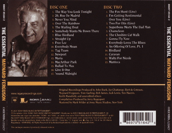 Maynard Ferguson : The Essential Maynard Ferguson (2xCD, Comp)