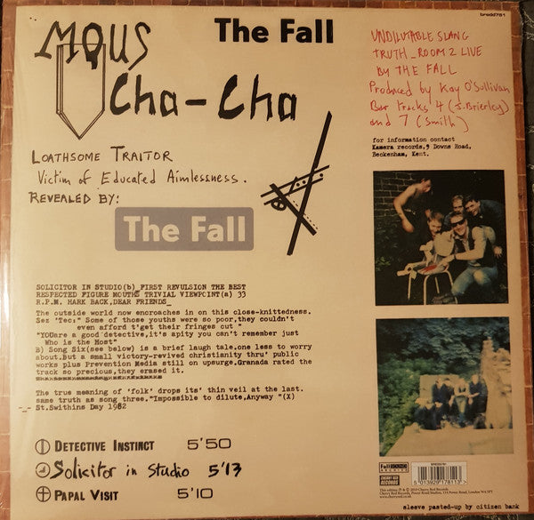 The Fall : Room To Live (2xLP, Album, Ltd, RE, RM, Bro)