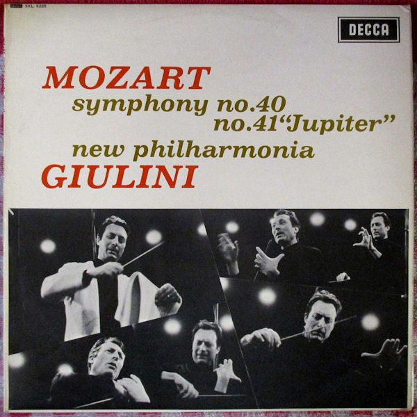 Mozart*, Giulini*, New Philharmonia* : Symphony No. 40 /  No. 41 "Jupiter" (LP, Album, RP, ED3)