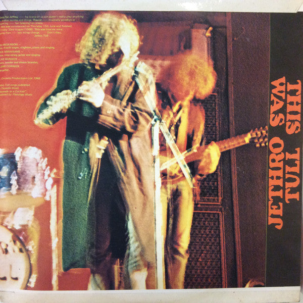 Jethro Tull : This Was (LP, Album, RP, Gat)