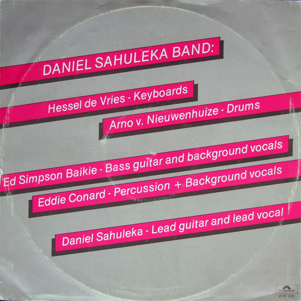 Daniel Sahuleka : Wake-Up (12", EP)