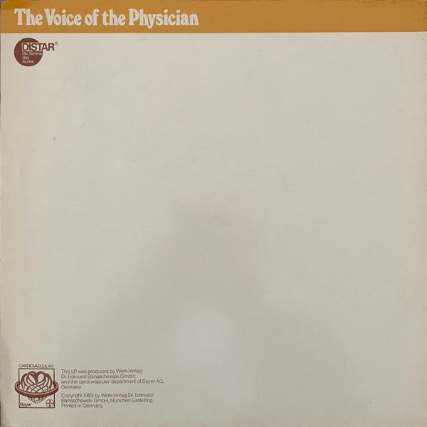 Herman A. Snellen / Claude Debussy / Orchestre National De France : Past And Present Cardiology / Nocturnes-Triptique Symphonique Pour Orchestre Et Choeurs "Nuages"-"Fêtes"-"Sirènes" (LP)