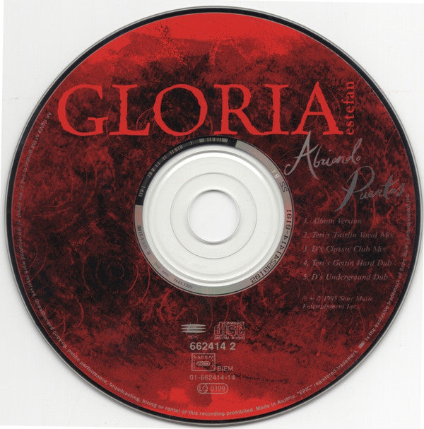 Gloria Estefan : Abriendo Puertas (CD, Maxi)