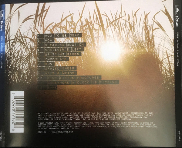 Snow Patrol : Final Straw (CD, Album, Rep)