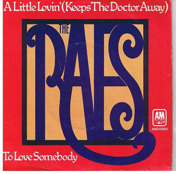 The Raes : A Little Lovin' (Keeps The Doctor Away) / To Love Somebody (7", Single)