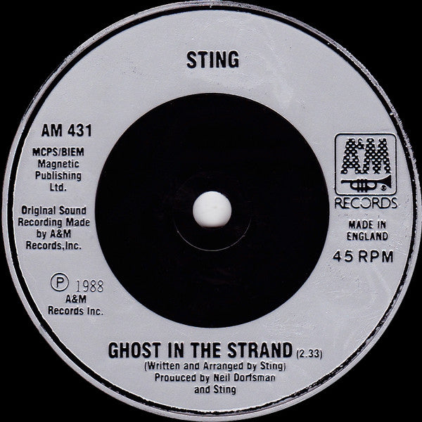 Sting : Englishman In New York (7", Single, Sil)