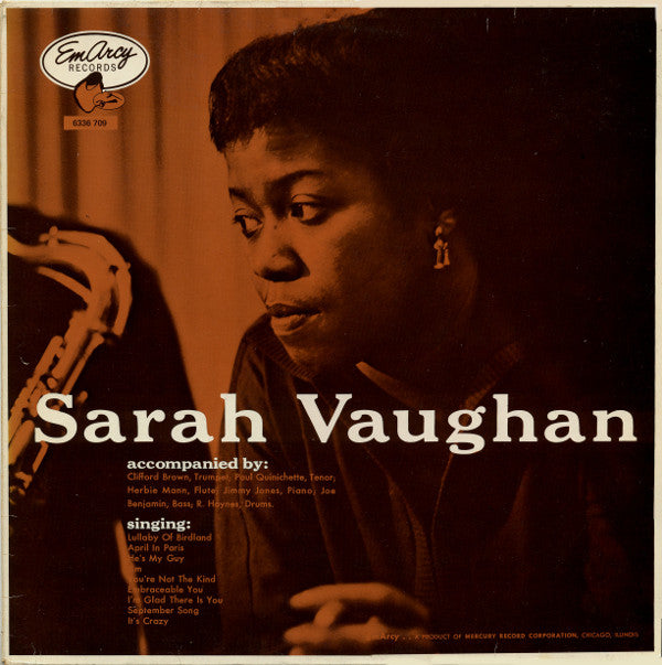 Sarah Vaughan : Sarah Vaughan (LP, Album, Mono, RE)