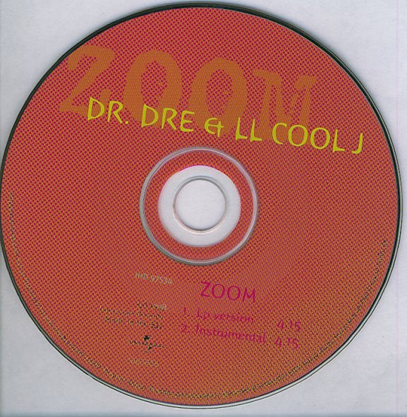 Dr. Dre & LL Cool J : Zoom (CD, Single)
