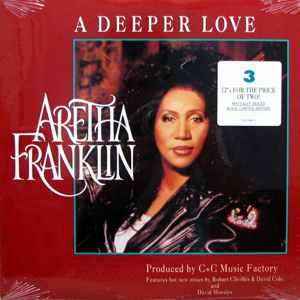 Aretha Franklin : A Deeper Love (3x12", Ltd, Tri)