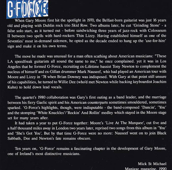 G-Force (19) : G-Force (CD, Album, RE)