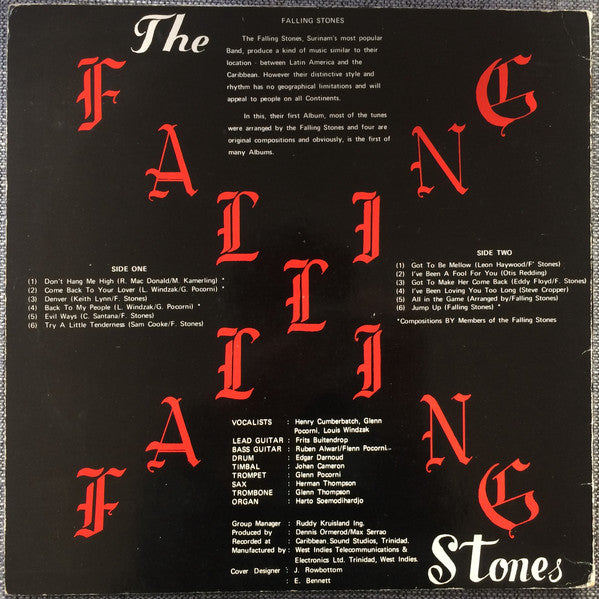 The Falling Stones* : The Falling Stones (LP, Album)