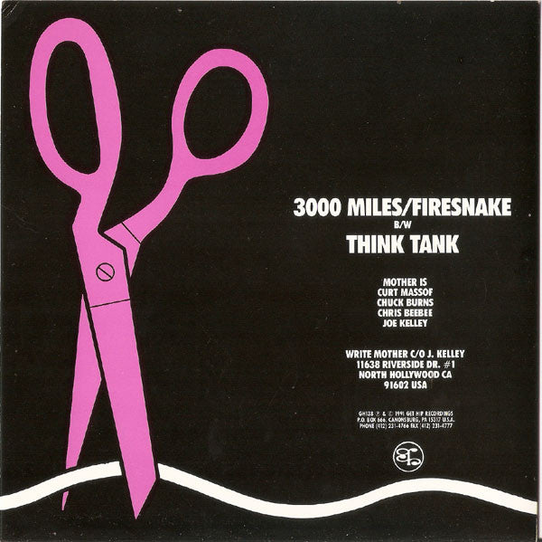 Mother (7) : 3,000 Miles/Firesnake (7", Pin)