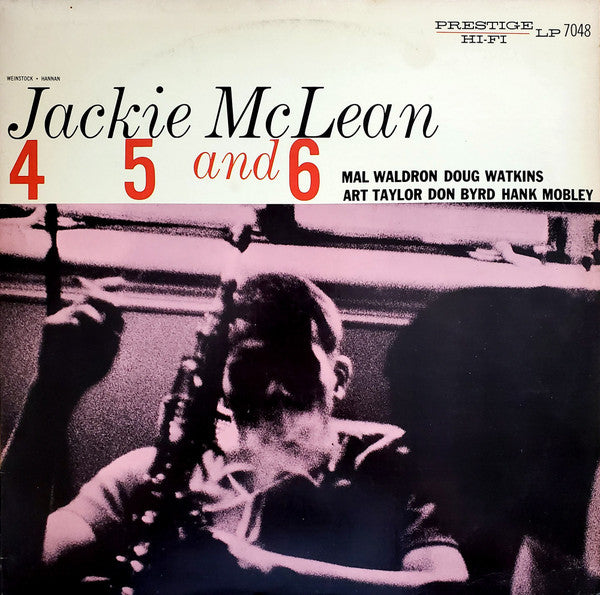 Jackie McLean : 4, 5 And 6 (LP, Album, Mono, RE)