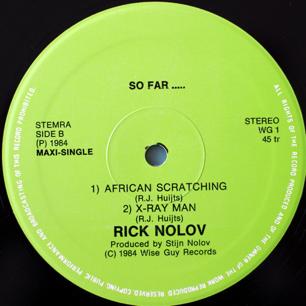 Rick Nolov : So Far... (12")