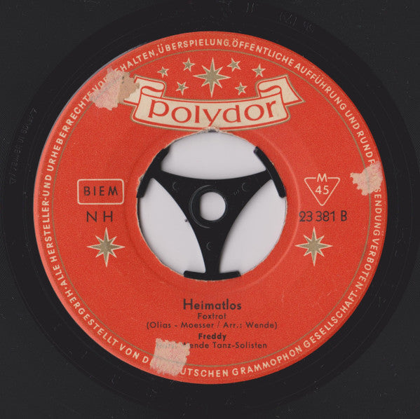 Freddy Quinn : Wer Das Vergißt / Heimatlos (7", Single, Mono)