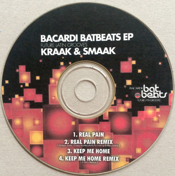 Kraak & Smaak : Bacardi Batbeats EP (CDr, EP, Promo)