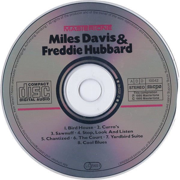 Miles Davis & Freddie Hubbard : Miles Davis & Freddie Hubbard (CD, Comp)