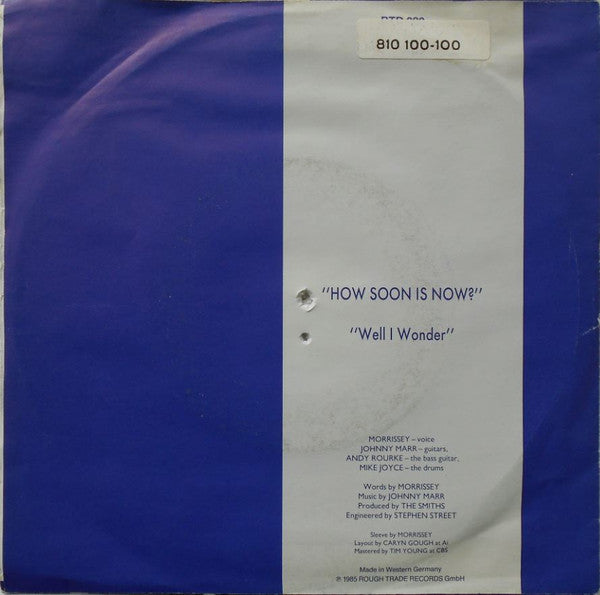 The Smiths : How Soon Is Now? (7", Single)