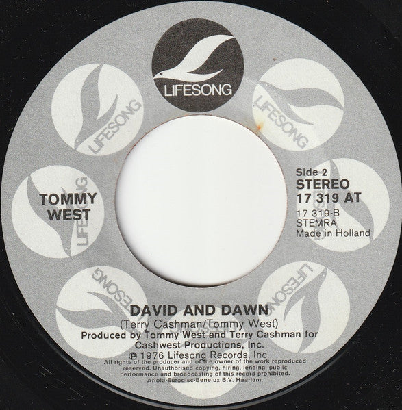 Tommy West : I'm Ready For You (7", Single)