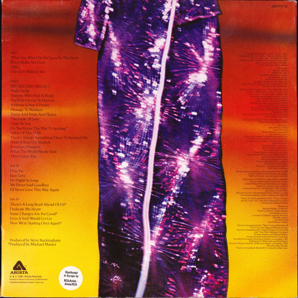 Dionne Warwick : Hot ! Live And Otherwise (2xLP, Album, Gat)