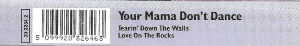 Poison (3) : Your Mama Don't Dance (CD, Single)