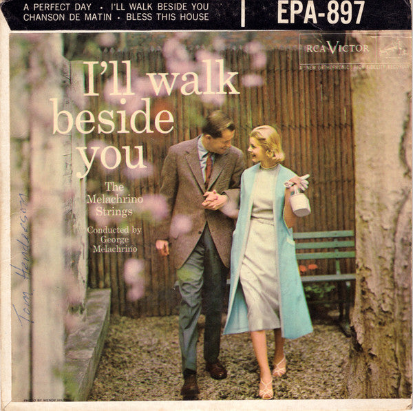 The Melachrino Strings : I'll Walk Beside You (7", EP)