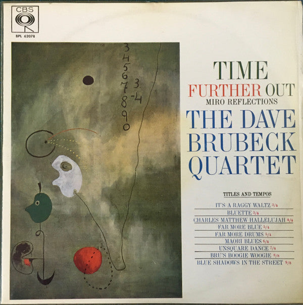 The Dave Brubeck Quartet : Time Further Out, Miro Reflections (LP, Album, RE)