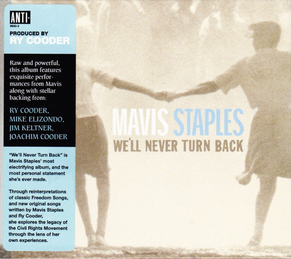 Mavis Staples : We'll Never Turn Back (CD, Album, Car)