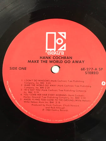 Hank Cochran : Make The World Go Away (LP, Album, SRC)