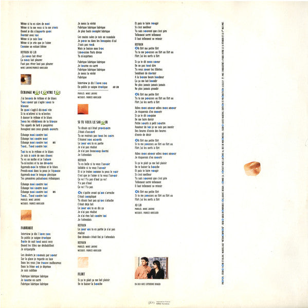 Marc Lavoine : Fabriqué (LP, Album)