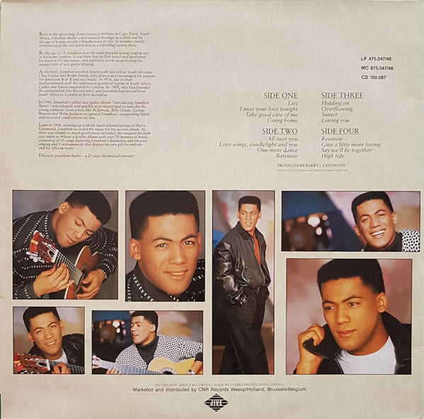 Jonathan Butler : Jonathan Butler (2xLP, Album)