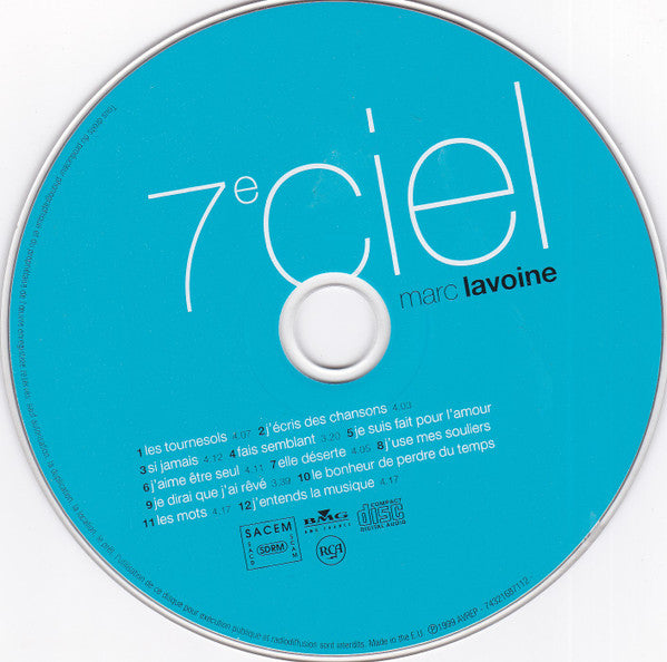 Marc Lavoine : 7e Ciel (CD, Album)