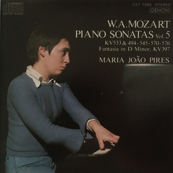 Wolfgang Amadeus Mozart, Maria-João Pires : Piano Sonatas Vol. 5 (CD)