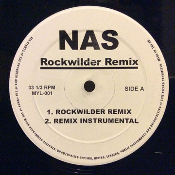 Nas : Made You Look (12", S/Sided, Promo, Unofficial)