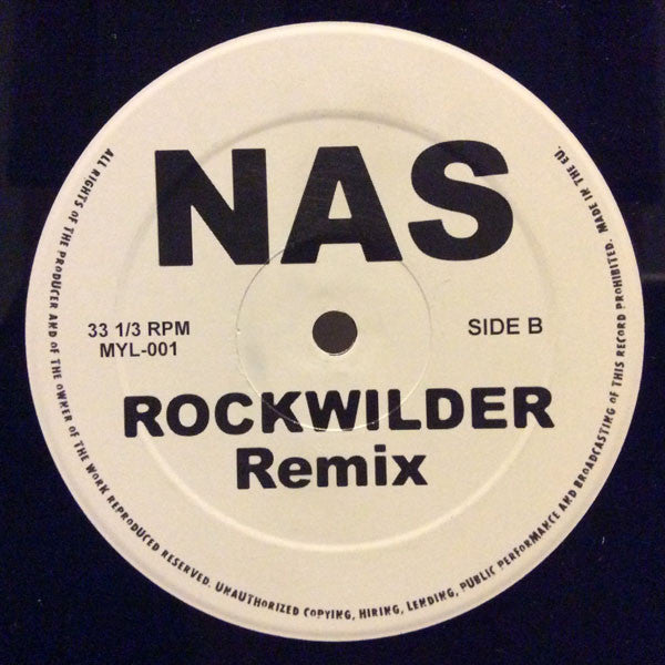 Nas : Made You Look (12", S/Sided, Promo, Unofficial)