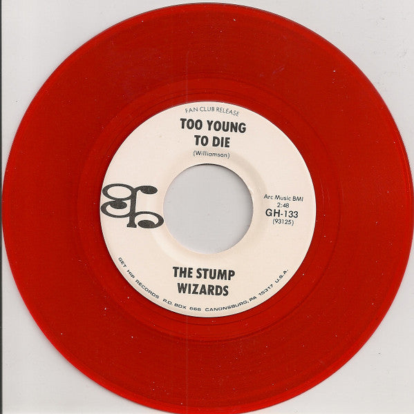 The Stump Wizards : Official Fan Club Record Release (7", Single, Ltd, Red)
