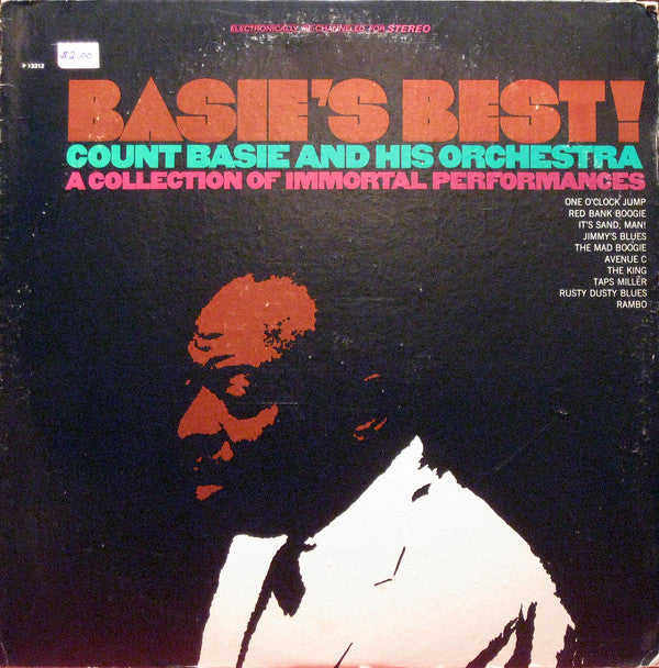 Count Basie Orchestra : Basie's Best! A Collection Of Immortal Performances (LP, Comp, RE)