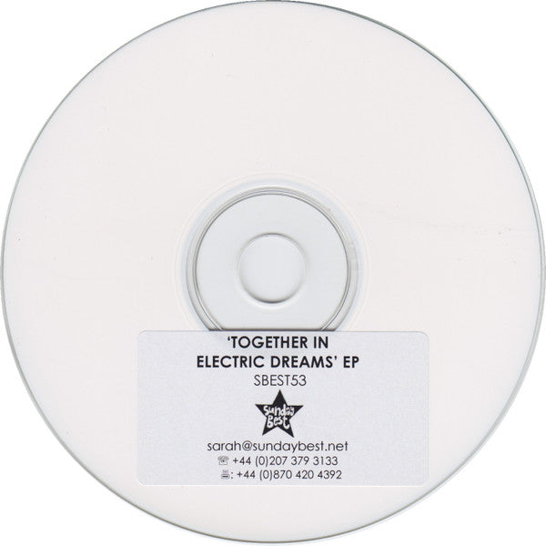 Various : Together In Electric Dreams (CDr, EP, Promo)