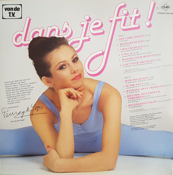 Penney De Jager : Dans Je Fit Met (LP, Album, RE)