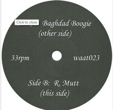 Designer Babies : Baghdad Boogie (7", Single)