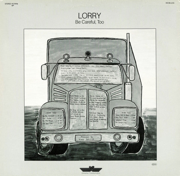 Lorry : Be Careful, Too (LP, Album)