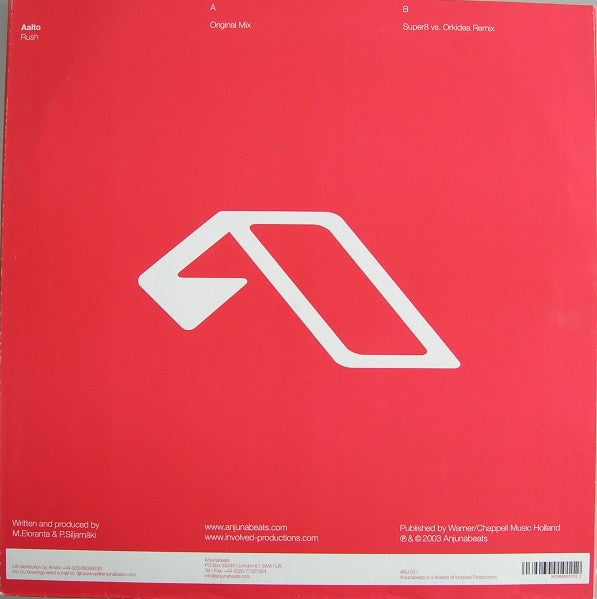 Aalto : Rush (12")