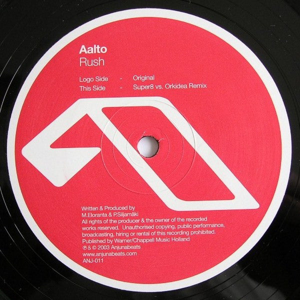 Aalto : Rush (12")