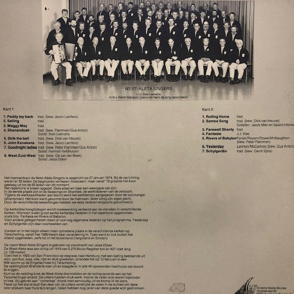 West-Aleta Singers* : West-Aleta Singers (LP)
