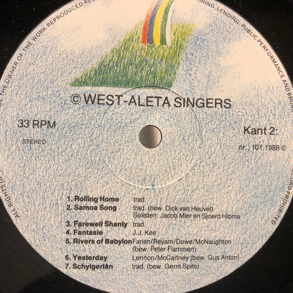 West-Aleta Singers* : West-Aleta Singers (LP)