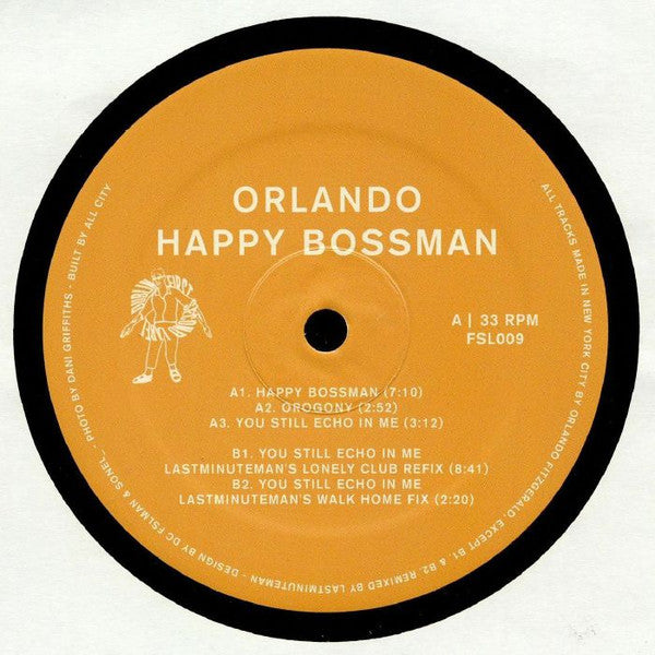 Orlando Fitzgerald : Happy Bossman (12", Single)