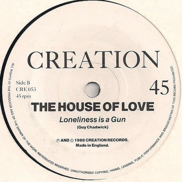 The House Of Love : Christine (7", Single, Ltd)